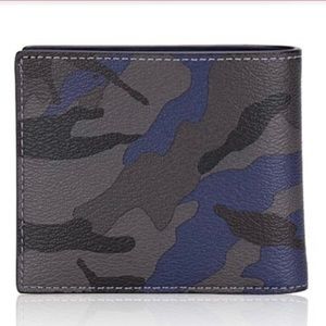 Mens Coach Camo Wallet